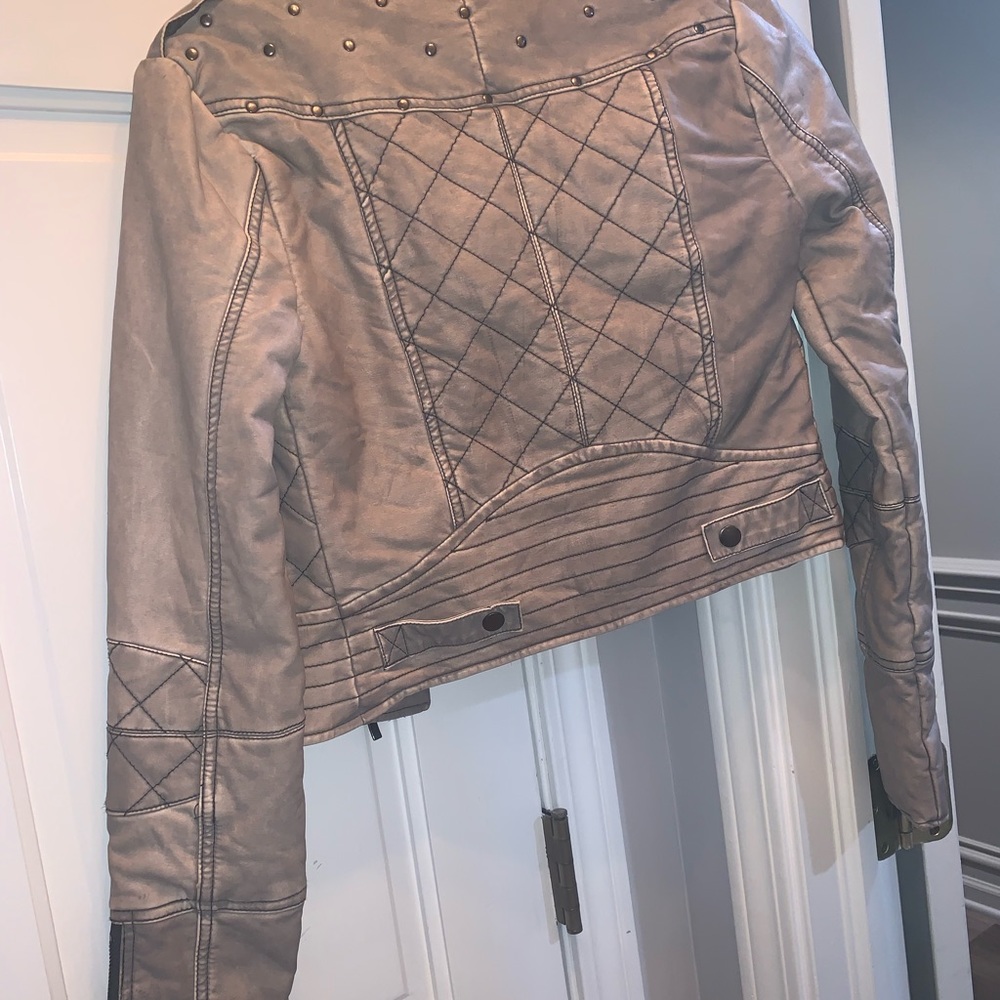 Leather jacket